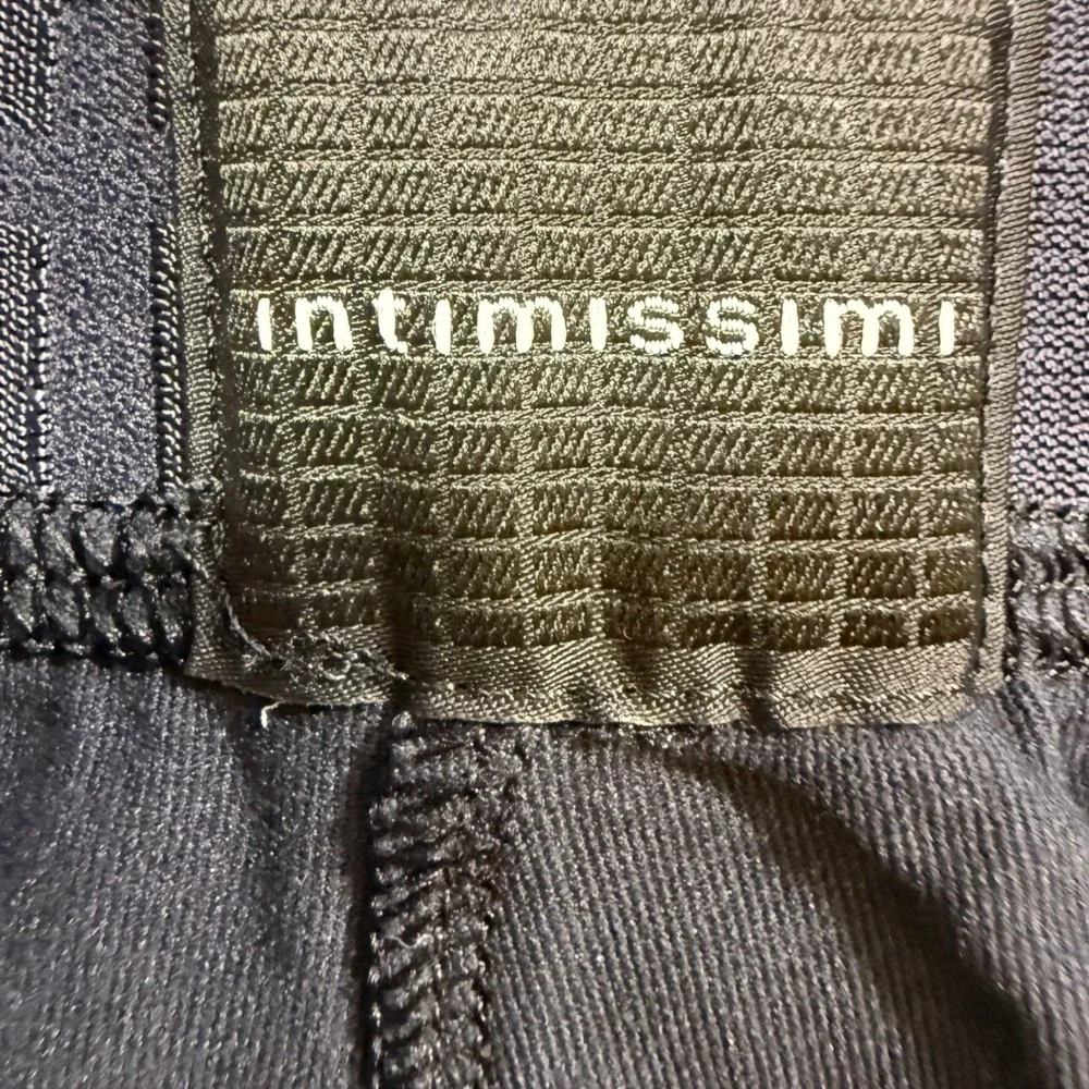 Intimissimi‎ Mens Supima Cotton Boxer Briefs Black Logo Waistband Trunks Size S